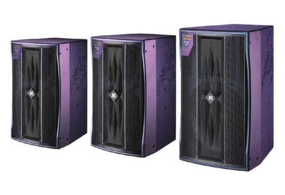 PK Series 2 Way Full Frequency Speaker Birch Plywood Box Body 10 12 15 inch