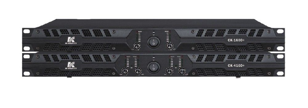 CK Series Class D Power Amplifier / DC Protection Professional Audio Power Amplifier