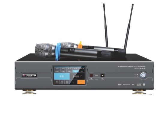 KR Series Professional Power Amplifier với Microphone không dây 20Hz-20KHz